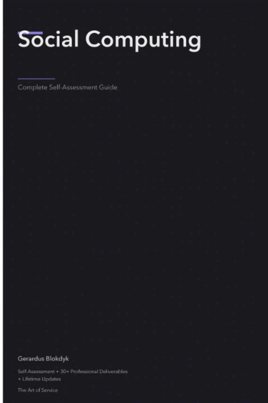 Social Computing A Complete Guide - Image 1