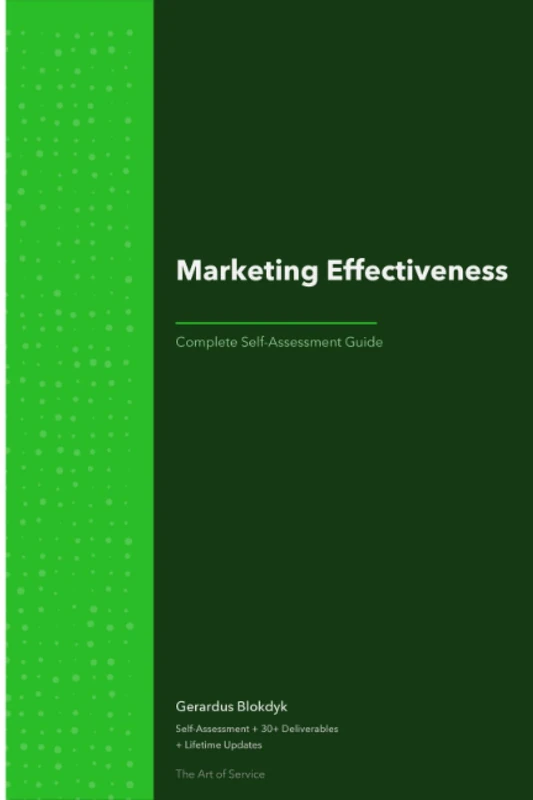 Marketing Effectiveness A Complete Guide