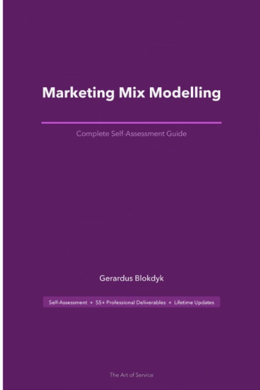 Marketing Mix Modelling A Complete Guide - 2020 Edition