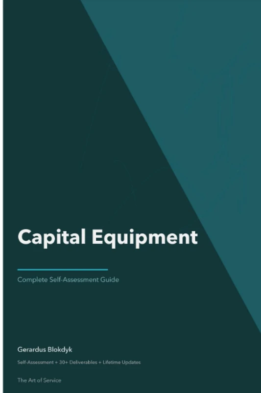 Capital Equipment A Complete Guide