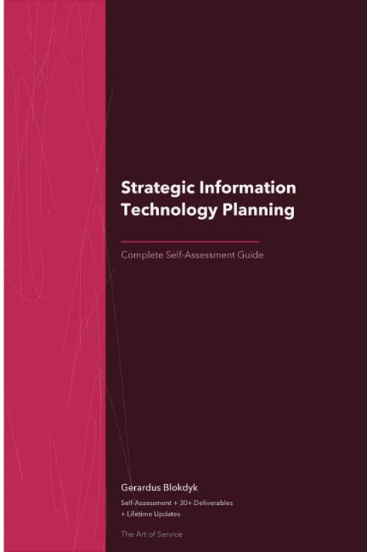 Strategic Information Technology Planning A Complete Guide