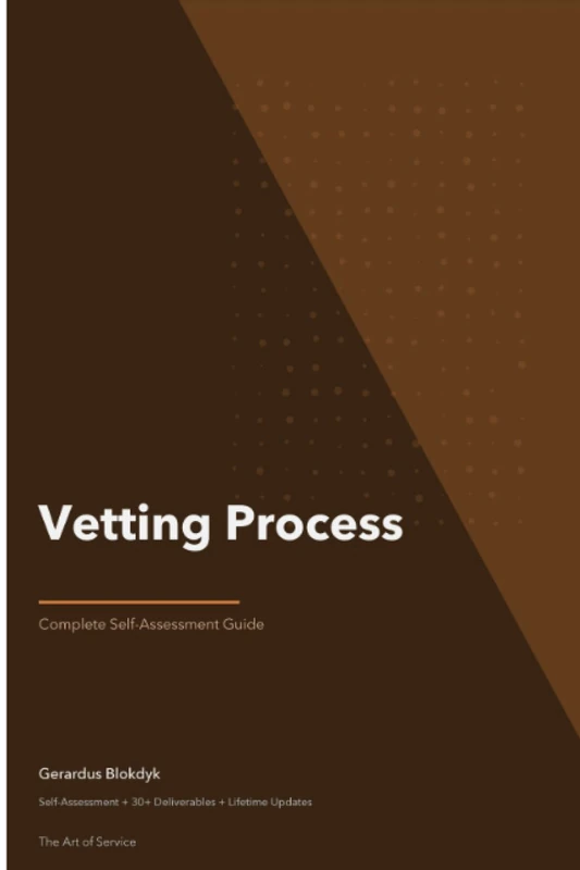 Vetting Process A Complete Guide - Image 1