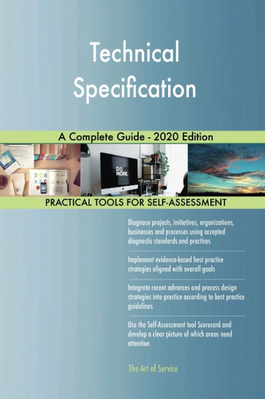 Technical Specification A Complete Guide - 2020 Edition
