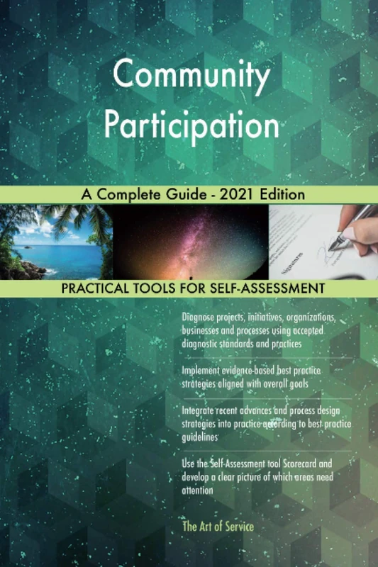 Community Participation A Complete Guide - 2021 Edition - Image 1