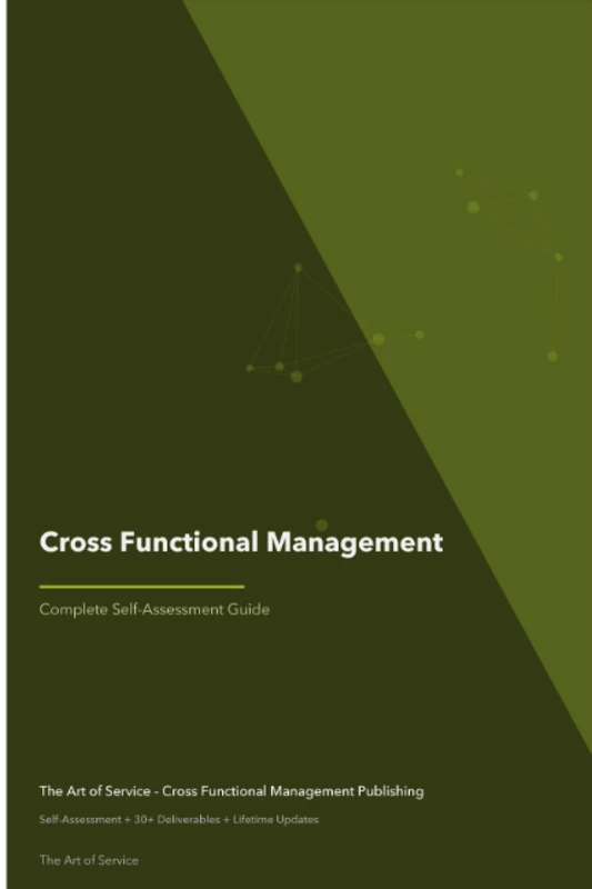 Cross Functional Management A Complete Guide