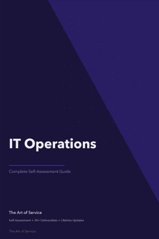 IT Operations A Complete Guide - 2021 Edition - Image 1