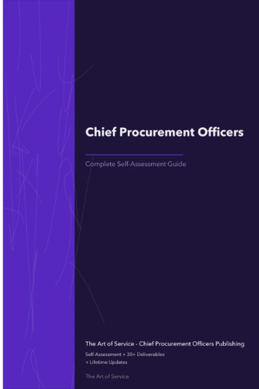 Chief Procurement Officers A Complete Guide - Image 1