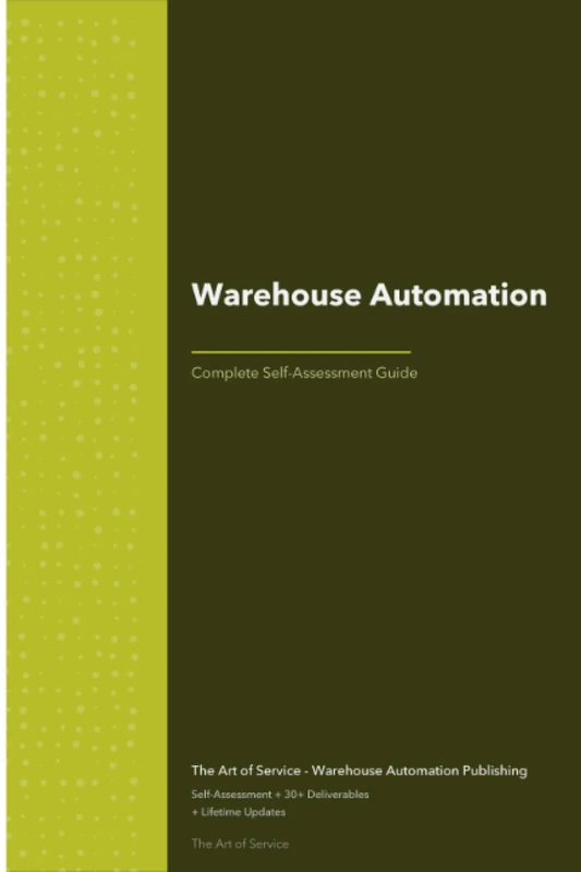 Warehouse Automation A Complete Guide - 2021 Edition