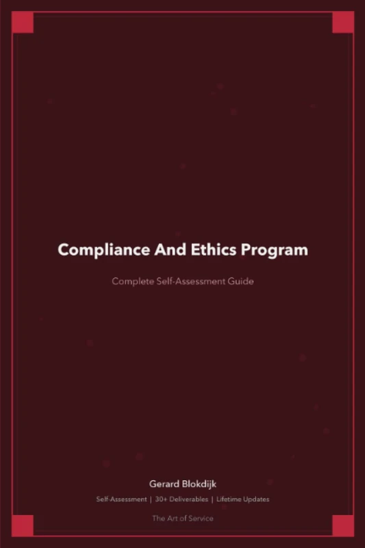 Compliance And Ethics Program A Complete Guide