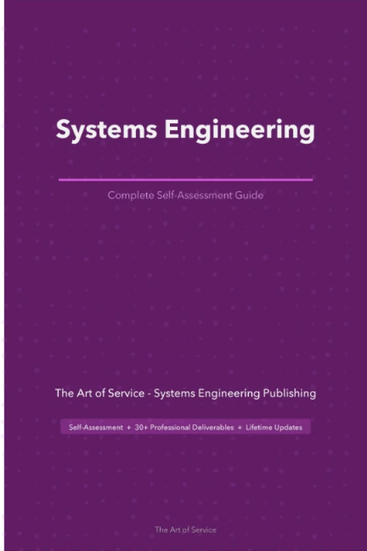 Systems Engineering A Complete Guide