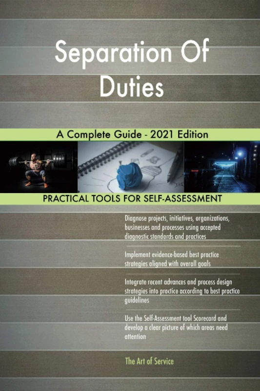 Separation Of Duties A Complete Guide - 2021 Edition - Image 1
