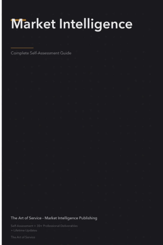 Market Intelligence A Complete Guide - Image 1