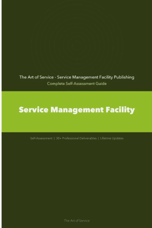 Service Management Facility A Complete Guide