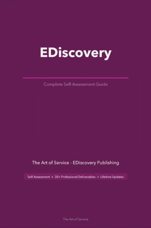 EDiscovery A Complete Guide
