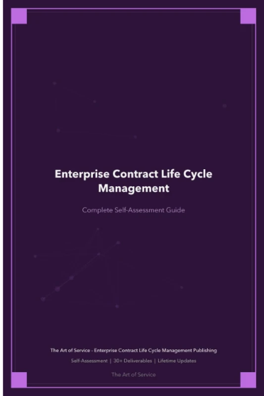Enterprise Contract Life Cycle Management A Complete Guide