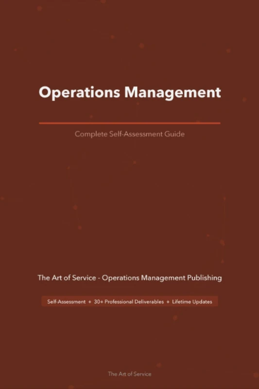 Operations Management A Complete Guide