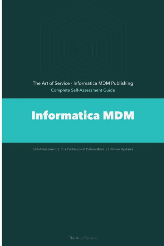 Informatica MDM A Complete Guide