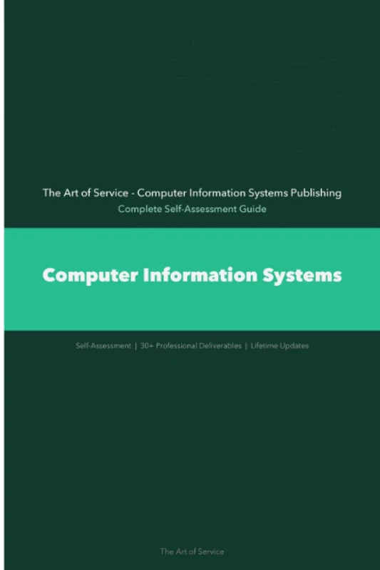 Computer Information Systems A Complete Guide