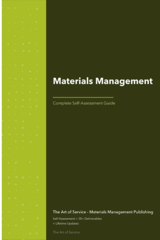 Materials Management A Complete Guide