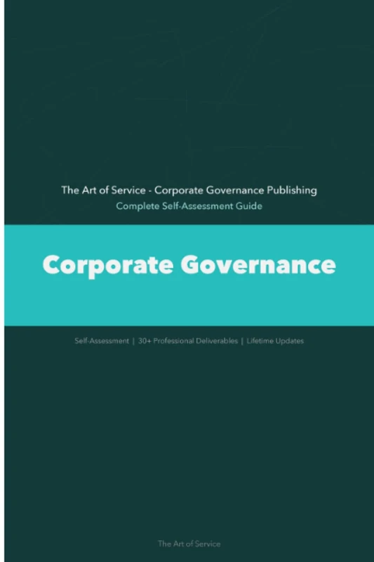 Corporate Governance A Complete Guide