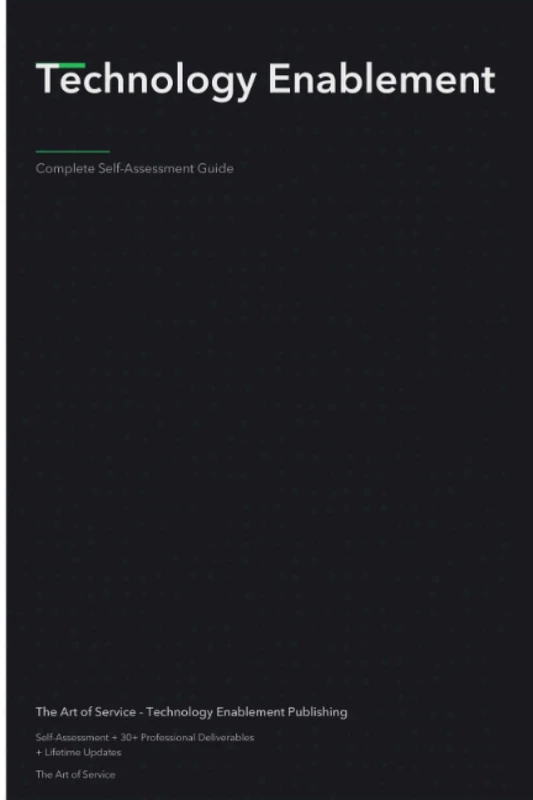 Technology Enablement A Complete Guide