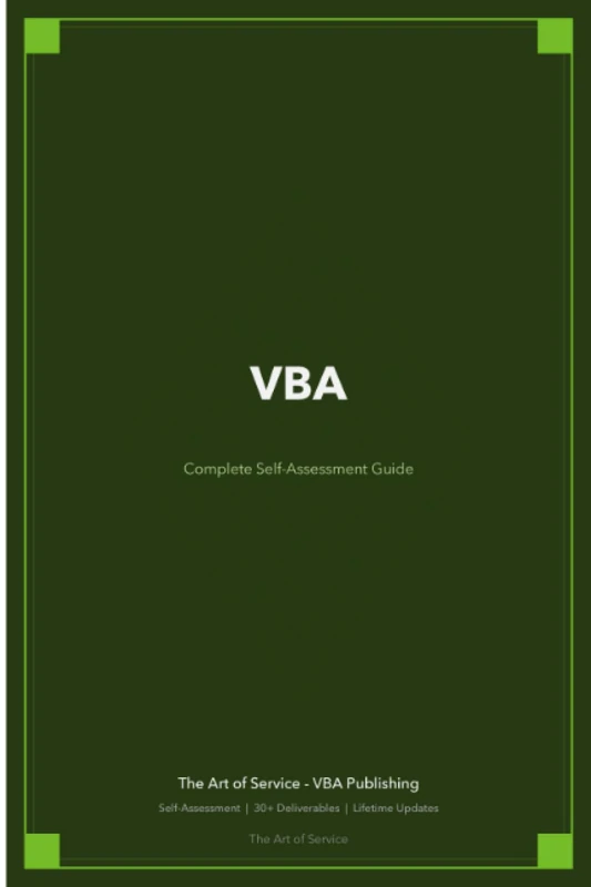 VBA A Complete Guide