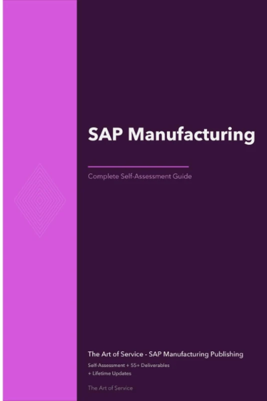 SAP Manufacturing A Complete Guide