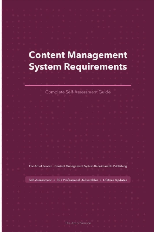 Content Management System Requirements A Complete Guide