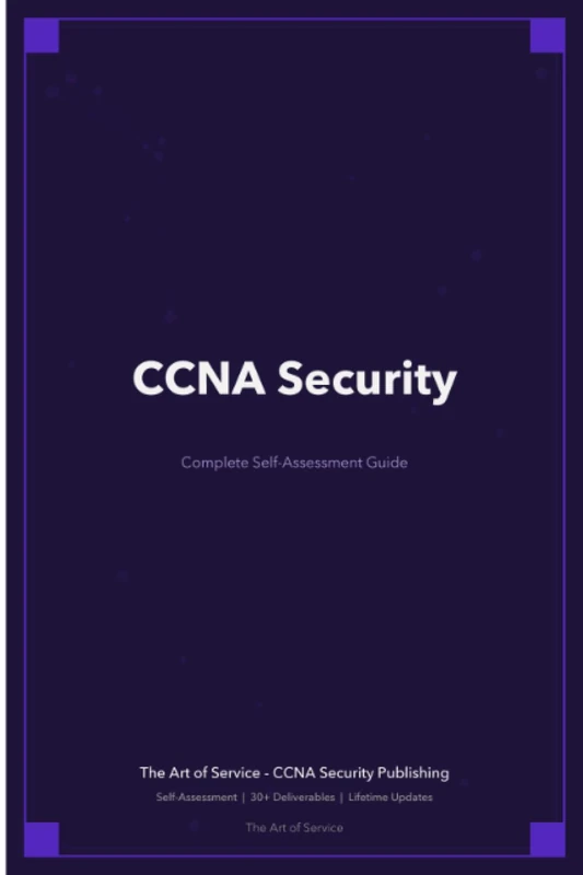 CCNA Security A Complete Guide - Image 1