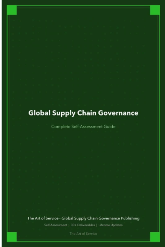 Global Supply Chain Governance A Complete Guide - Image 1