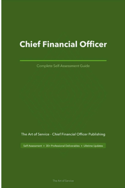 Chief Financial Officer A Complete Guide - Image 1