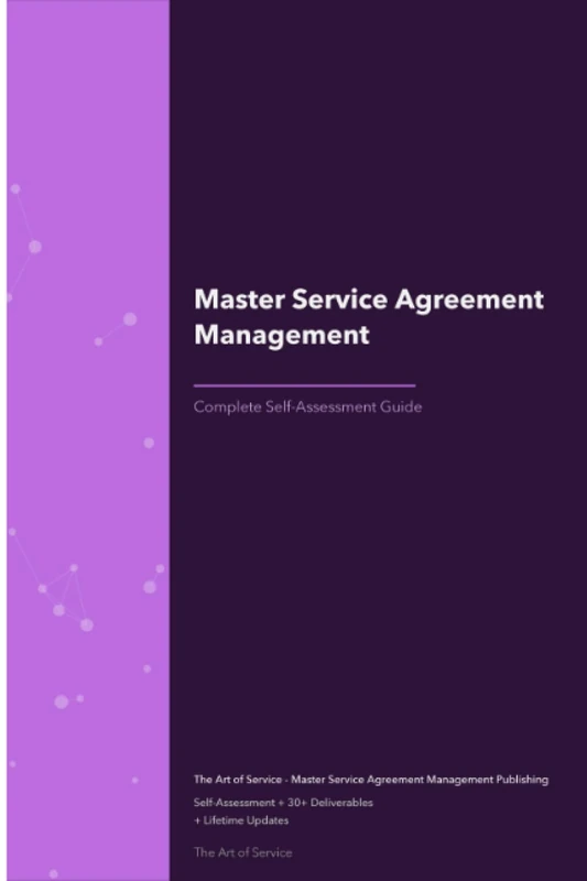 Master Service Agreement Management A Complete Guide