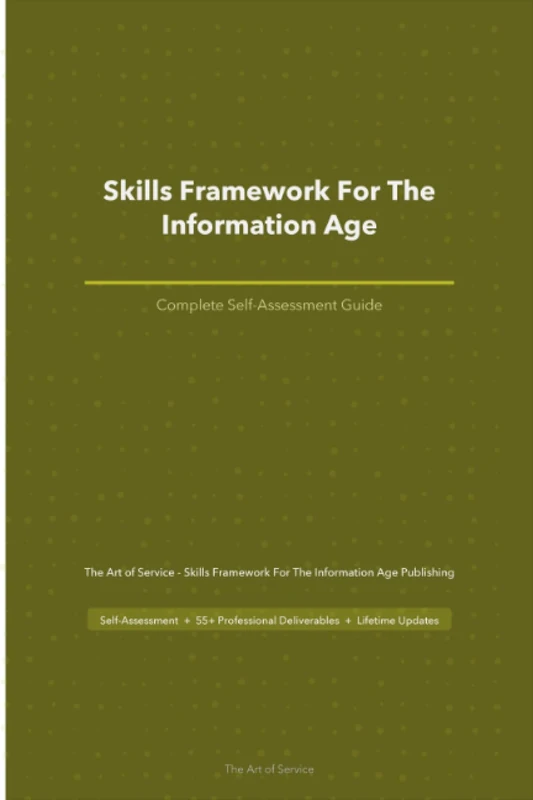 Skills Framework For The Information Age A Complete Guide