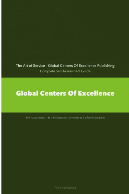 Global Centers Of Excellence A Complete Guide