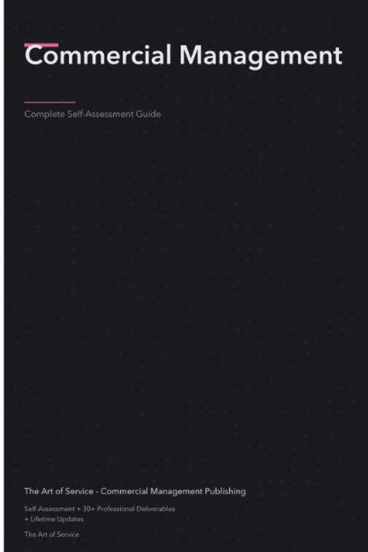 Commercial Management A Complete Guide