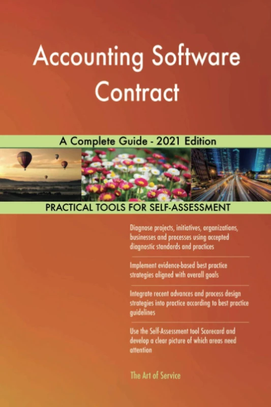 Accounting Software Contract A Complete Guide - 2021 Edition