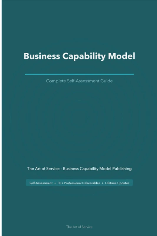 Business Capability Model A Complete Guide