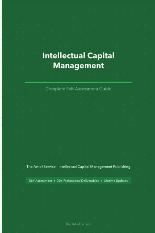 Intellectual Capital Management A Complete Guide - Image 1