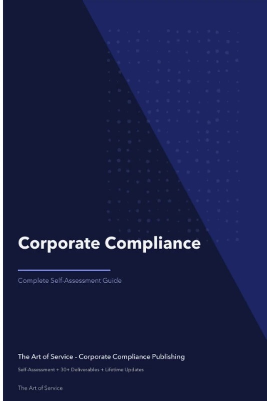 Corporate Compliance A Complete Guide