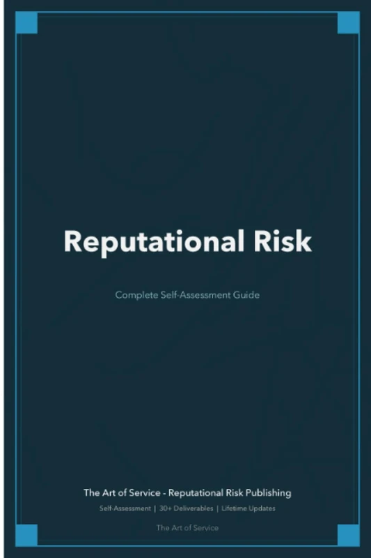 Reputational Risk A Complete Guide