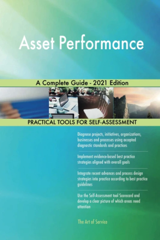 Asset Performance A Complete Guide - 2021 Edition - Image 1