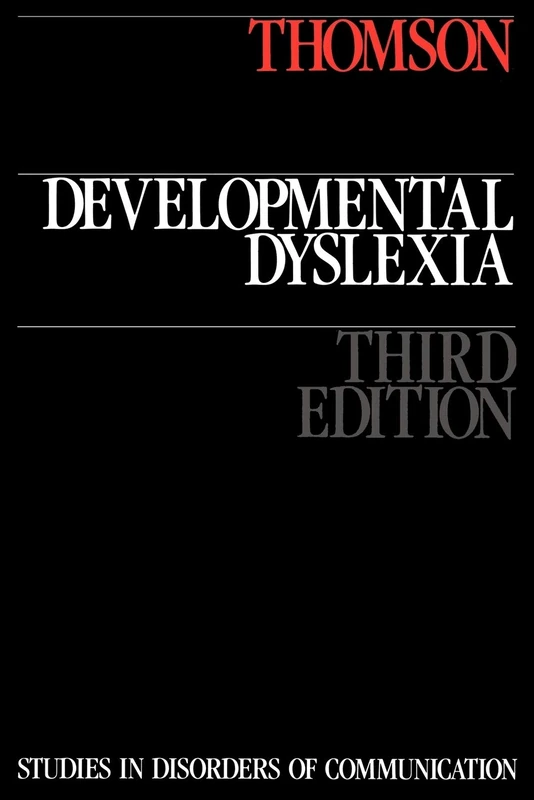 Developmental Dyslexia 3e (Henry Bradshaw Society)