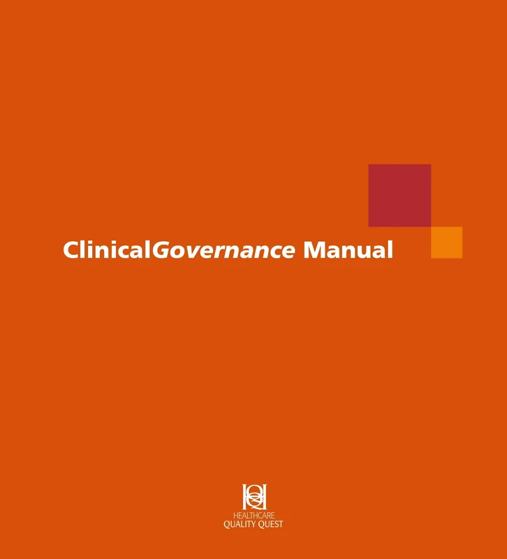 Clinical Governance Manual