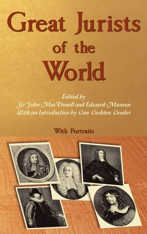 Great Jurists of the World. (Continental Legal History Series) - Image 1