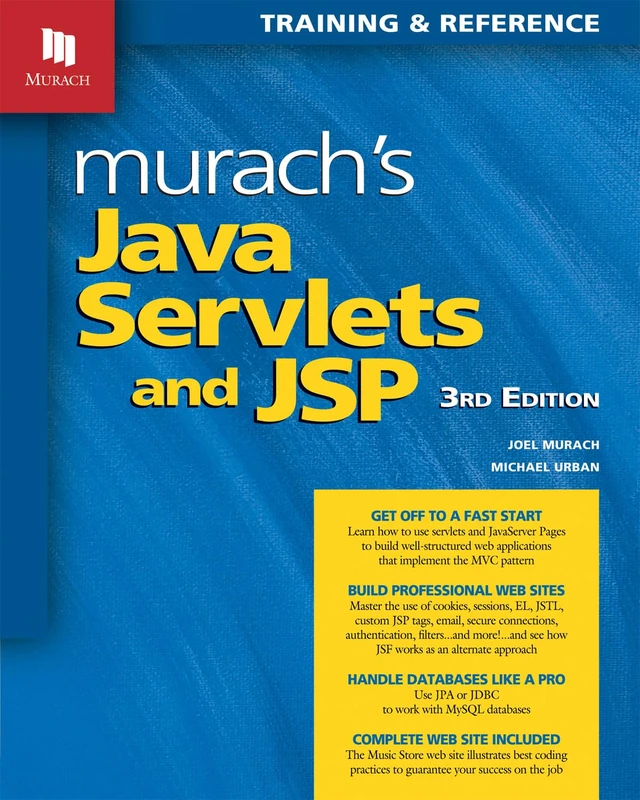 MURACHS JAVA SERVLETS JSP 3R (Murach: Training & Reference) - Image 1
