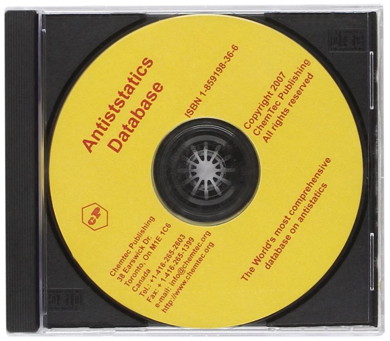 ChemTec Publishing - Database of Antistatics Book