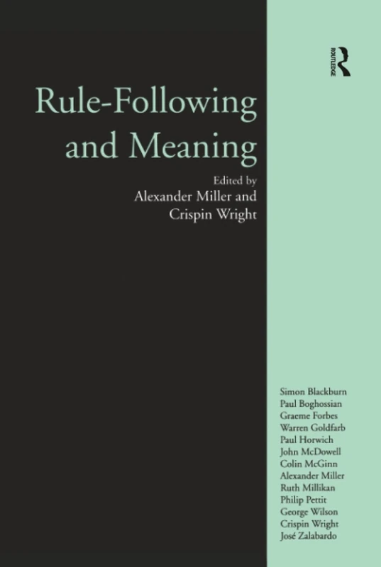 Rule-following and Meaning