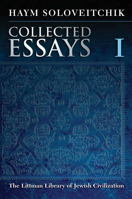Collected Essays, Volume 1: Volume I (The Littman Library of Jewish Civilization)