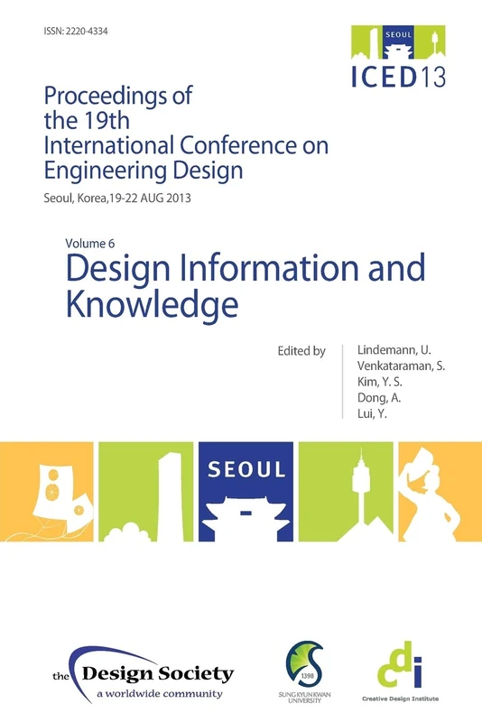 Proceedings of ICED13 Volume 6: Design Information and Knowledge