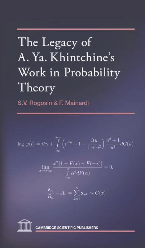 The Legacy of A.Ya.Khintchine's Work on Probability Theory